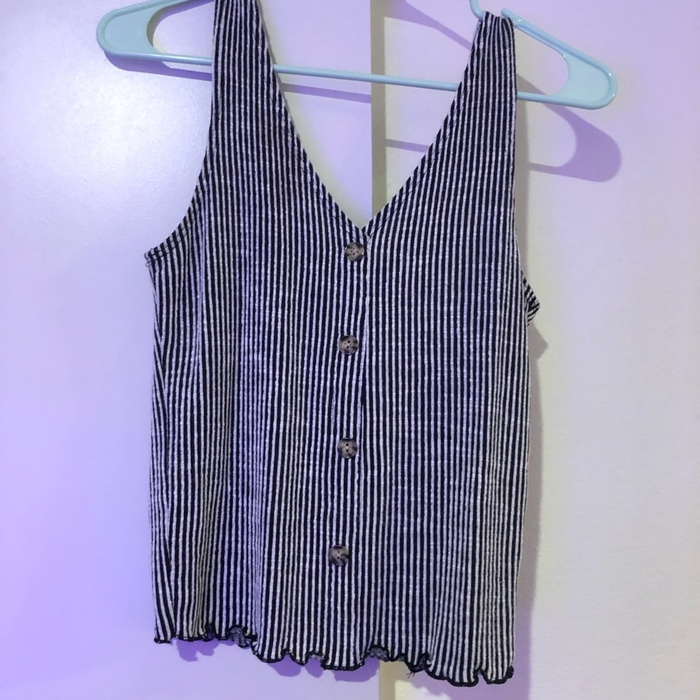 Striped tank top